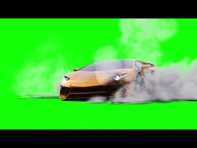 car drifting green screen | green screen video