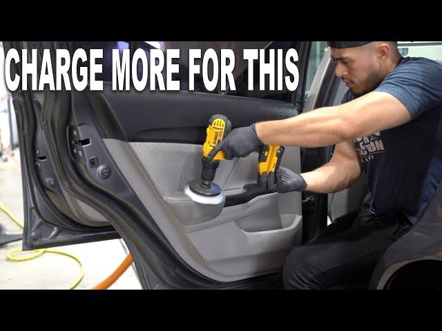 How We Charge $280+ For Interior Details | Detailers Pricing Advise