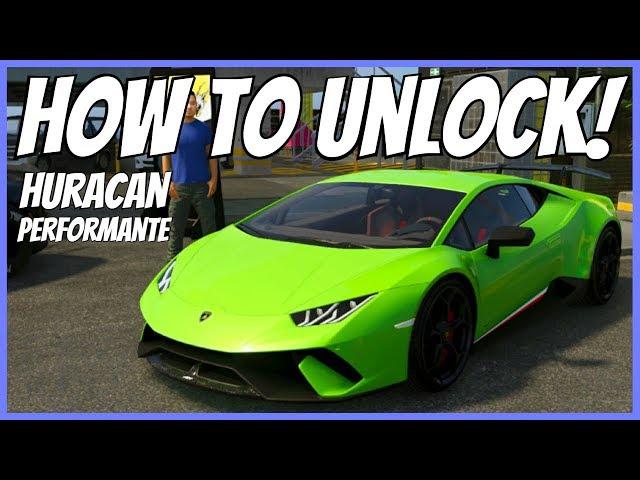 The Crew 2 - How To Unlock The Lamborghini Huracán Performante!