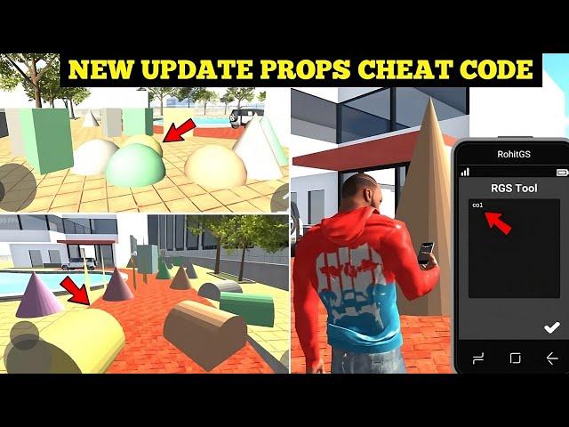 Indian Bike Driving 3D New Update All New Props Cheat Code | All New Cheat Codes | Harsh in Game