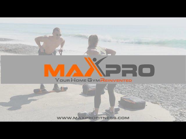 MAXPRO |  Your gym, reinvented and less than 10 pounds.