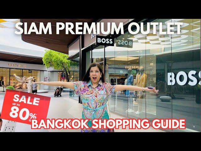 Cheap Shopping in Bangkok | Siam Premium Outlet Mall | Amazing Discounts | Bangkok Shopping Guide