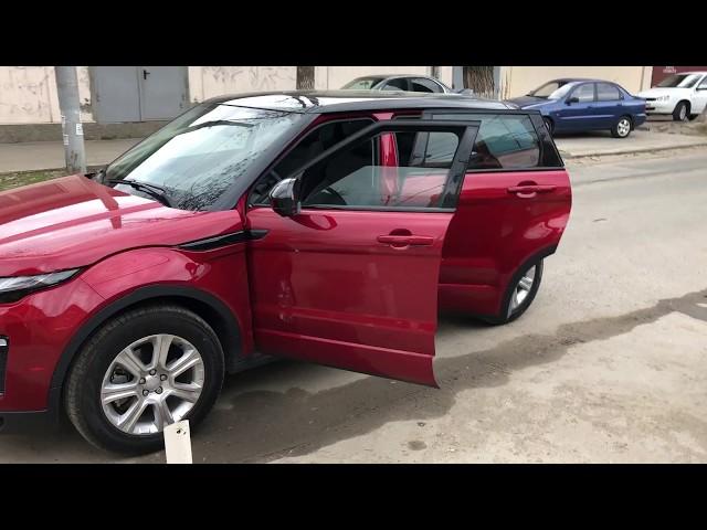 Land Rover Range Rover Evogue  Видео отзыв EVA ковриков Duffcar