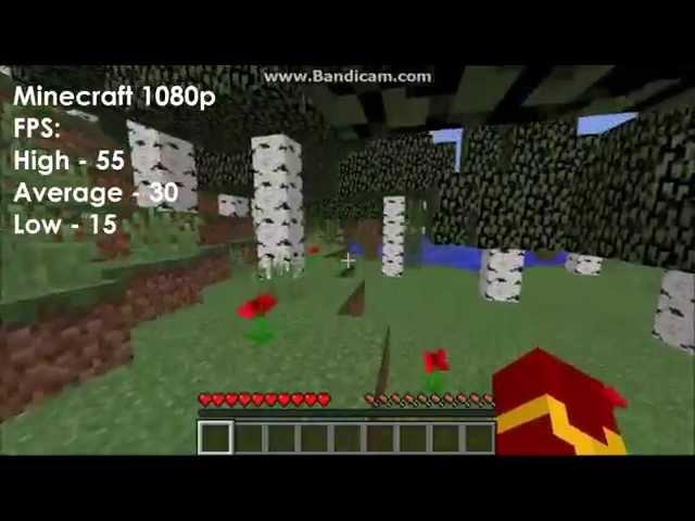 Intel HD Graphics: Minecraft FPS Test