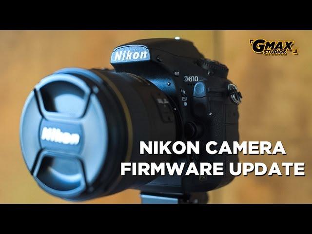 Nikon firmware update | How to do it for all models |  What is firmware