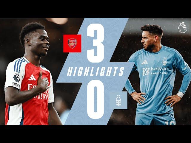 Arsenal 3-0 Forest | Premier League Highlights