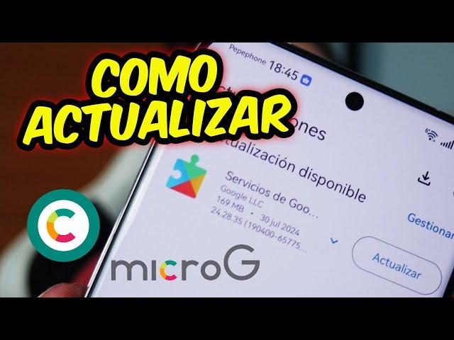  COMO ACTUALIZAR SERVICIOS GOOGLE  CON MICROG y AURORA en HUAWEI (EMUI 14 o HARMONYOS 4.2)