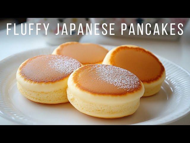 Turn 2 Eggs Into Fluffy Japanese Soufflé Pancakes!