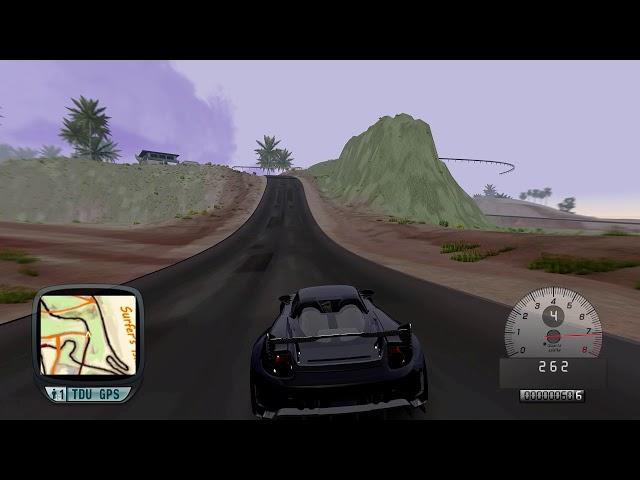 TDU Natan Edition Surfers Island Porsche Carrera GT RS lap