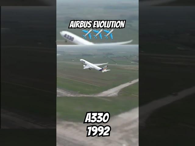 THE EVOLUTION OF AIRBUS ️️️  #airbus #aviation #avgeek #fypシ #plane #airline #airplane airpl