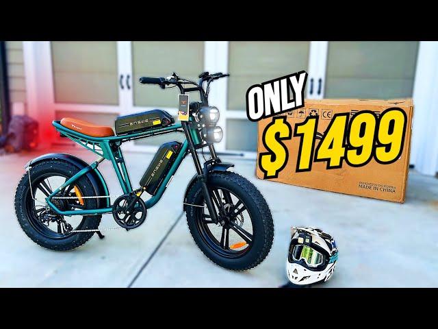 This 30MPH Ebike is SHOCKING [Engwe M20]