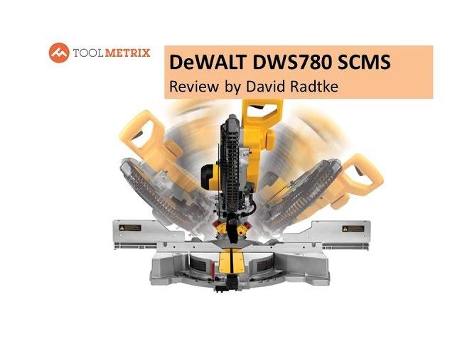 DEWALT DWS780  Sliding Compound Miter Saw Review by ToolMetrix