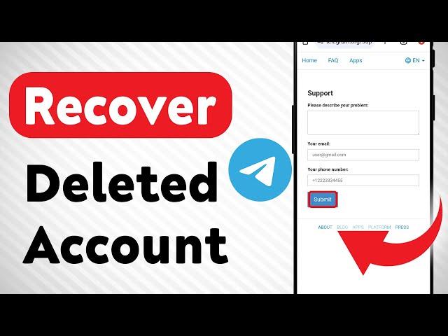 How to Recover Deleted Telegram Account (Updated)