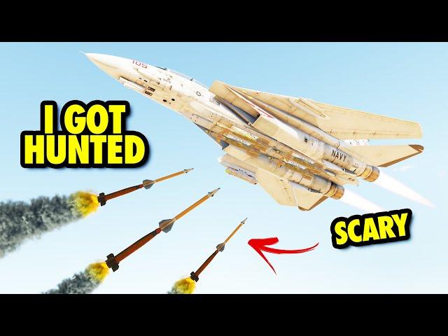 I TRIED TO PLAY CAS AT TOP TIER... IT DIDN'T GO WELL! (SALTY) - F-14B in War Thunder