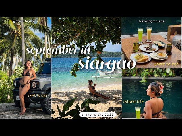 SIARGAO 2023: 9 days  ₱2000 hotel, DIY NORTH TOUR, corregidor island hopping , restaurants ️