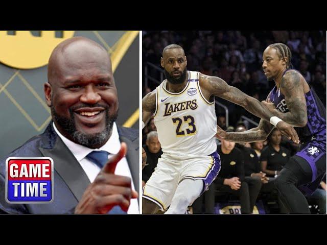 NBA Gametime reacts to LeBron James dominate with 32-pts triple-double in Lakers beat Kings 131-127