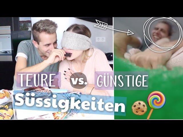 TEURE vs GÜNSTIGE Süßigkeiten Challenge + EXTREME SCHLEIM Bestrafung | Julienco