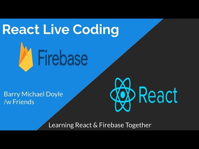 React Live Coding with Friends - Updating a Firebase Document