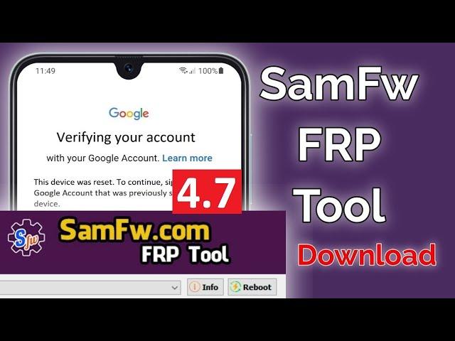 SamFW Tool v4.7.1: Download Latest Version