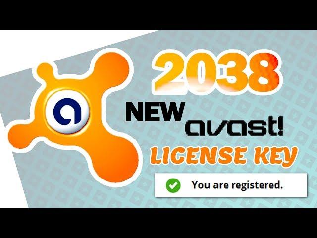 Avast 2038 New License Key