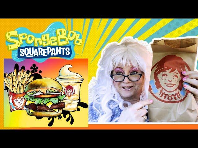 Krabby Patty Kollab Meal Wendy's Pineapple Frosty Granny McDonald's Taste Test