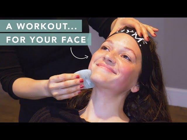 We tried FaceGym, the workout studio for your face