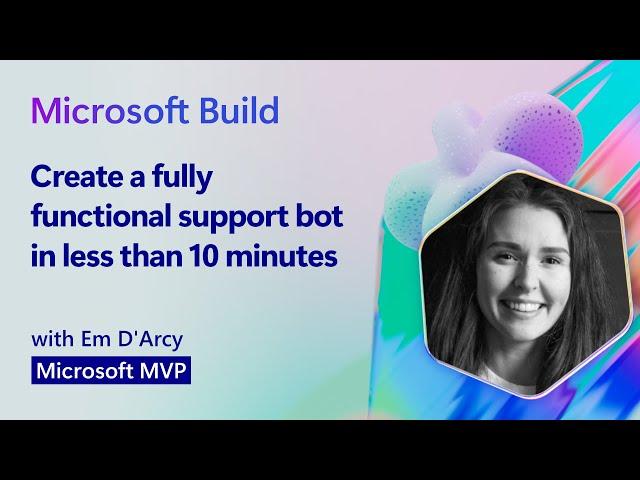 Create a fully functional support bot in less than 10 minutes