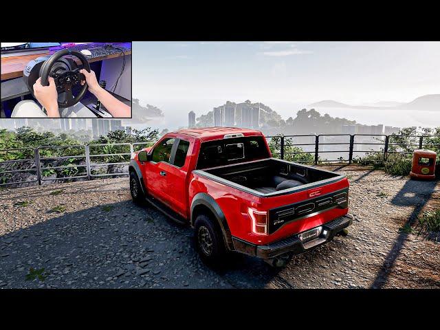 Ford F-150 Raptor - Test Drive Unlimited Solar Crown (Steering Wheel Gameplay)