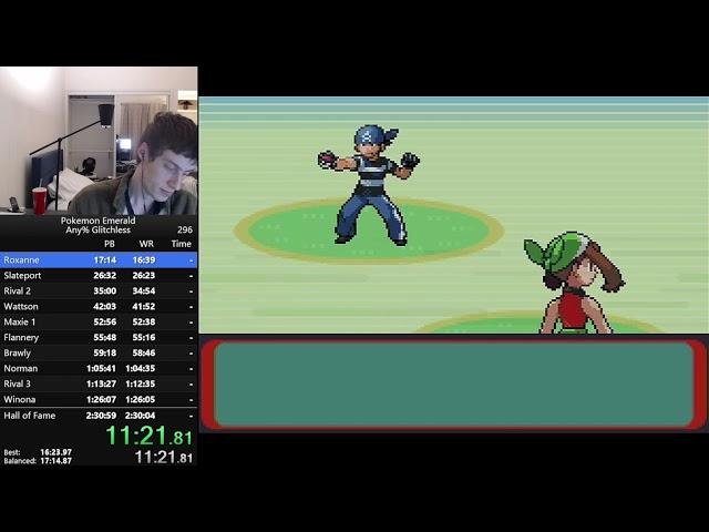 Pokemon Emerald Any% Glitchless in 2:29:51 [Current World Record]