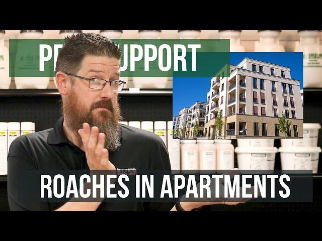 How do I Get Rid of Roaches in my Apartment? | Pest Support