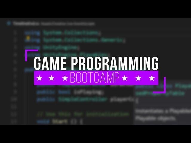 Game Programming Bootcamp - Course Trailer