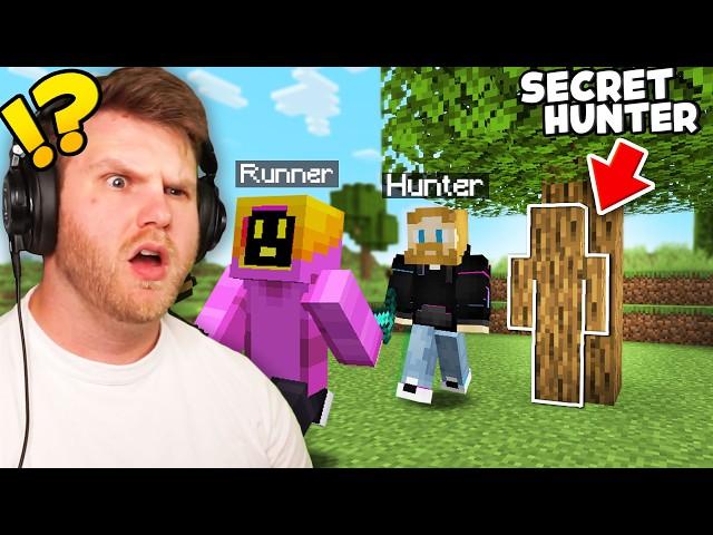 Minecraft Manhunt But There Is A Secret Hunter!