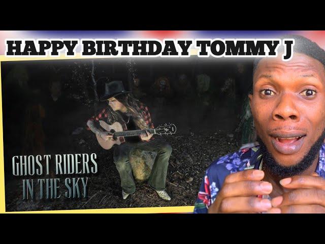 "Ghost Riders in the Sky - Tommy J (feat. the Family & Henrik) | Country Music Cover" | Reaction