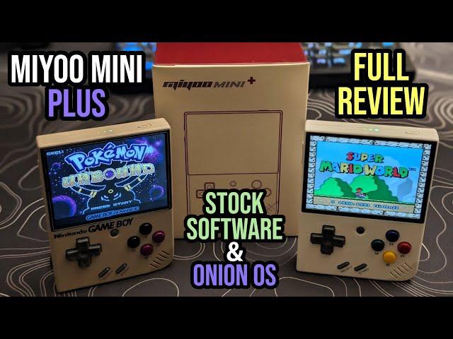 Miyoo Mini Plus - Full Review / Overview of Stock Software & Onion OS