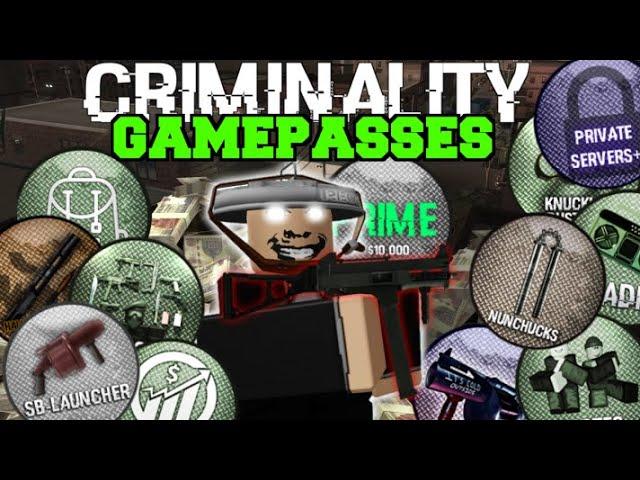 Roblox [Criminality] Before you buy (#1): Game-passes