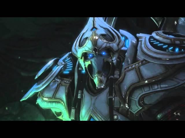 Starcraft 2 - Kerrigan vs Artanis vs Zerg-Protoss Hybrid - Legacy of the Void Cinematic