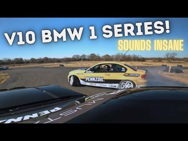 S85-Powered BMW 1 Series Takes on Drift Week