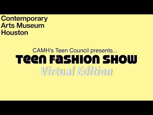 2021 CAMH Teen Council curated Virtual Fashion Show