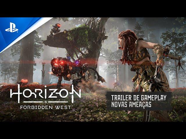 Horizon Forbidden West - Trailer de gameplay de novas ameaças | PS5, PS4