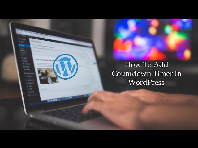 How to Add a Countdown Timer in WordPress Post