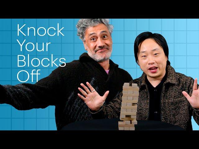 INTERIOR CHINATOWN's Taika Waititi & Jimmy O. Yang play KNOCK YOUR BLOCKS OFF | TV Insider