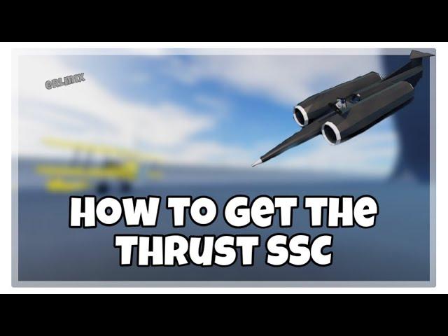 [NEW] How to get the Thrust SSC In Car Crash Simulator | Roblox Tutorial {UPDATED}