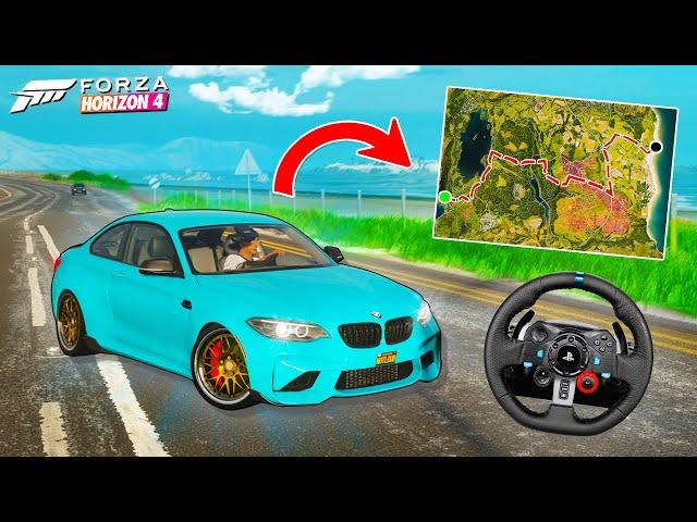 РУЛЬМЕН БҮТКІЛ КАРТАНЫ ЖҮРЕ АЛАМЫН БА?! FORZA HORIZON 4 + ЧЕЛЛЕНДЖ!!!