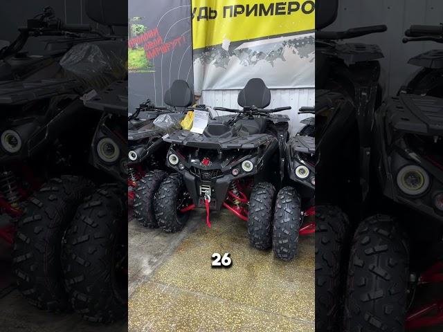 Мотосалон X-MOTORS г. Сургут: огромное наличие квадроциклов PROMAX RENEGADE 300 LONG WINCH PRO