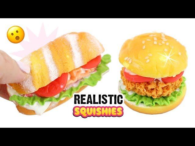 TESTING $5 CRAFT KIT! DIY Miniature Food Squishies?!!