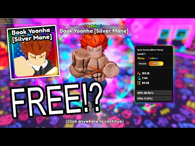 How To GET BOOK YOONHA SHOWCASE! In ANIME REBORN SOLO LEVELING PART 2! Roblox