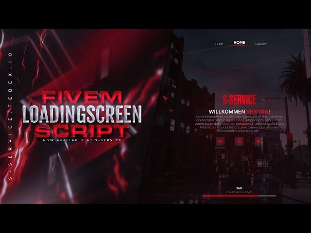 [FiveM/Standalone] Advanced Loadingscreen | S - Loadingscreen