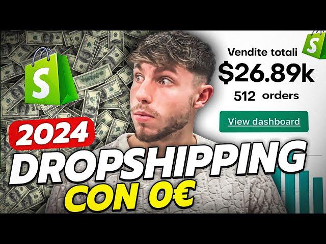 Come Iniziare Dropshipping con 0€ nel 2024 (UNICO MODO) Corso Gratis