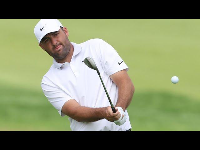 Watch: Scottie Scheffler eyes his first-ever US Open title as he practices his swing at Oakmont