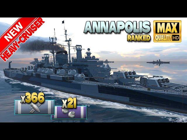 Heavy Cruiser Annapolis "Found Mobby Dick" - World of Warships